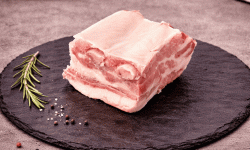 Maison Schmid - Travers de porc 1/2 sel cuit - 150g