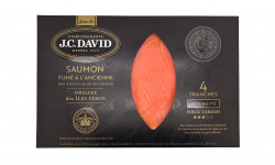 Etablissements JC David - Saumon Iles Féroé fumage SIGNATURE - 4 Tranches