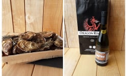 Gourmets de l'Ouest - Panier découverte 24 Huitres de Cancale n°4 / Chouchenn Breton