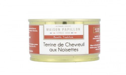 Maison PAPILLON - Artisan depuis 1955 - Terrine de Chevreuil aux Noisettes 130g