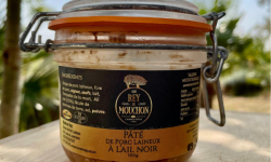 Lou Rey du Cochon - Pâté de porc laineux à l'ail noir 180g