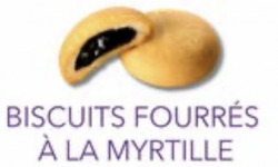 L'OLIVERAIE DU COUDON - [Précommande] Biscuits Fourrés à la Myrtille – 150 g