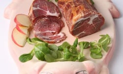 La Ferme du Louvier - Échine fumée 400g de porc élevé en plein air