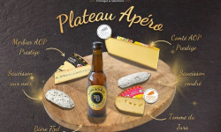 Constant Fromages & Sélections - Plateau Apéro - Fromage, charcuterie et bière