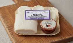 Fromagerie CHEVENET - Plateau 4 fromages fermiers mélange et figue