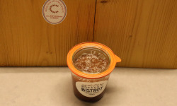 Les Bocaux du Bistrot - Confiture artisanale de Pomme et Rhubarbe x6