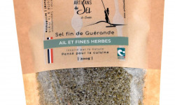 Artisans du Sel - Sel de Guérande à l'Ail et aux Fines Herbes 200g x 12