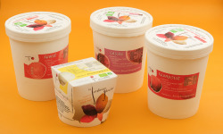 Le Jardinier Glacier - Lot de 3L - fraise, framboise, cassis, +citron 516ML