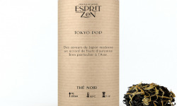Esprit Zen - Thé Noir "Tokyo Pop" - cerisier - Boite 100g