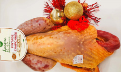 Ferme de la Paumerais - PINTADE CHAPONNEE DE LA FERME - 1,8 Kg (x1)