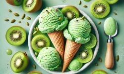 Les Garçons Glaciers - Sorbet BIO Kiwi d'Anjou 500ml