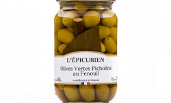 L'Epicurien - Olives Vertes Picholine au Fenouil - 380g