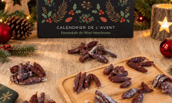 La ferme d'Enjacquet - Noel - Calendrier de l'Avent - Farandole de mini saucissons x2