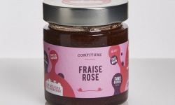 Les Délices de l’Ogresse - Confiture Bio Fraise et Rose 6x220g