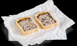 Nemrod - Pâté en croûte 3 Gibiers - 2 Tranches (360g)