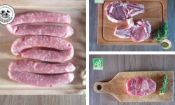 Ferme GAEC Côte Pardin - [Précommande] Colis de Veau BIO Race Aubrac A griller - 3 Kg - BARBECUE