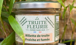 La Truite Fleurie - Rillettes de truite fraîche et fumée 90g