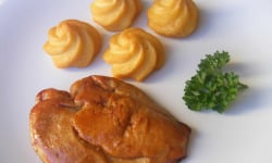 Cailles de Chanteloup - Filets de faisan 200 à 250gr + 1 verrine de haut de cuisses de caille 380 gr.