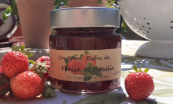 Les Vergers de la Vautée - Confiture Extra Fraise-Basilic
