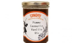 Biscuiterie des Vénètes - Canopée Confiture Pomme Cannelle Vanille Extra