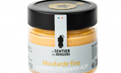 Le sentier des Bergers - Moutarde fine au piment d'Espelette A.O.P