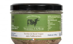 Des Hommes et des Boeufs - Terrine de Bœuf Angus aux salicornes - 180 g