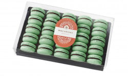 Invitation au Délice - Coffret Mono-parfum - 25 Macarons Chocolat-Menthe