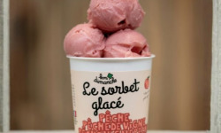 Bon Dimanche - Sorbet Pêche de Vigne Plein Fruit Bio 2,5L