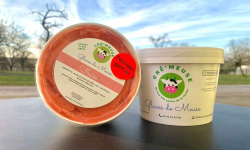 Glaces de Meuse - Sorbet Plein Fruit - Fraise 360 gr