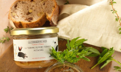 Les foies gras du Ried - Terrine de porc fermier pistaché