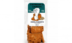 L'Autruche de Laurette - Sablé caramel et cacahuète à l'œuf d'autruche