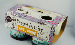 GAEC Les Perce-neige - Pack de 4 yaourts à la myrtille x4