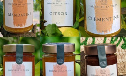 Jardins de la Testa - Pack 12 pots de confiture agrumes + pêche
