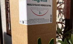 Les amandes et olives du Mont Bouquet - Huile d'olive Négrette 3 L