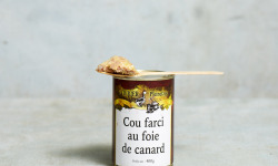 Ferme de Pleinefage - Cou farci au foie gras de canard - Boîte de 400g