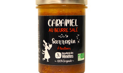 Biscuiterie des Vénètes - Caramel au beurre salé à tartiner au sarrasin