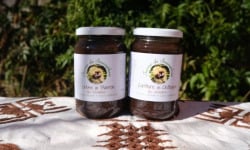 Ferme de Sauveplane - Lot sucré : Crème de marron Bio 410g, Confiture de châtaigne Bio 420g