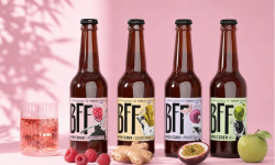 Les Brasseuses de Fruits - Cidre Framboise, Passion, Gingembre 6x33cL