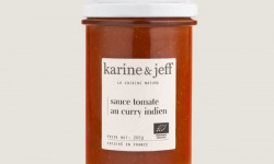 Karine & Jeff - Sauce tomate au curry indien 200g