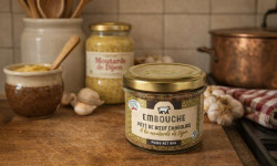La Maison du Charolais - Pâté de Bœuf Charolais à la moutarde IGP de Bourgogne 80g