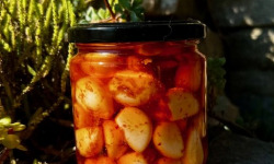 L’Oliveraie du Coudon - Ail Confit à l'Huile avec Piment 320gr