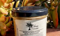 L’Oliveraie du Coudon - Rillettes Saumon fumé au sel de Guérande 90G