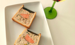 Traiteur Gourmet d'Alsace - Pâté en croûte aux 2 Truites Alsaciennes 200Gr
