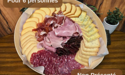 La Fermière - Plateau Raclette et charcuterie pour 6 personnes – Assortiment non présenté