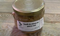La Guyotte Ferme Bressane - Sauté de chèvre au poivre vert 700g