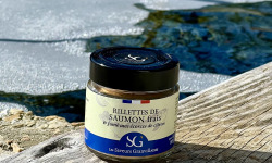 Les Huîtres du Père Gus - Rillettes de saumon frais fumé aux écorces de citron