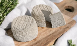 Ferme de L'Or Blanc - Duo de Crottins Cendré de chèvre