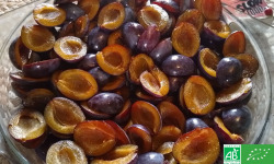 LES JARDINS DE KARINE - Quetsche violette en quartier surgelée - 1kg