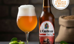 Bière L’Eurélienne – Brasserie de Chandres - 6 X BIERES TRIPLE L'Eurélienne 33CL