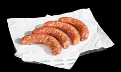 Nemrod - Saucisses de Sanglier au Piment d'Espelette (Par 4) (130g/pièce - 520g/colis)